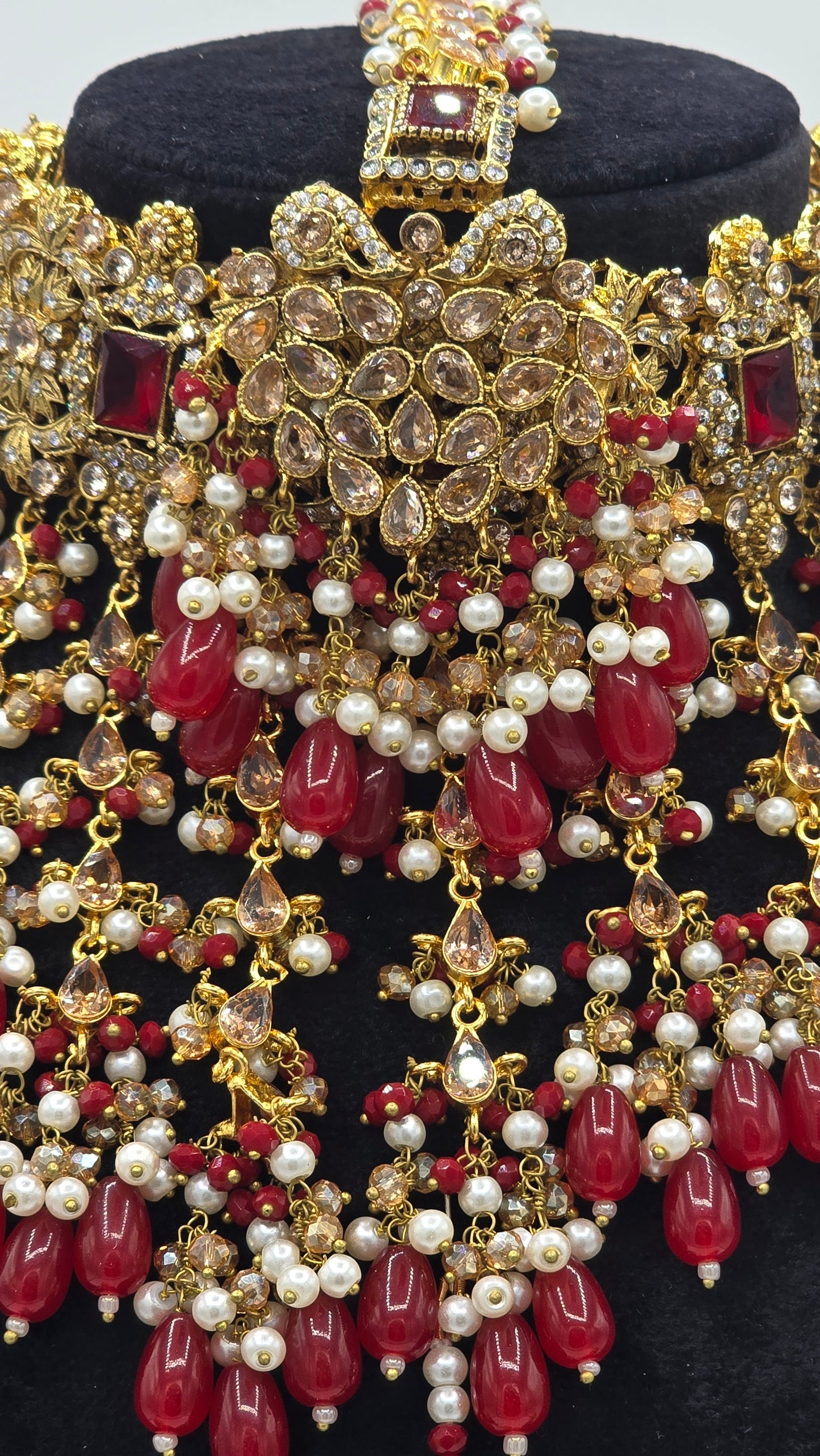Rajasthani Bridal Set Ruby