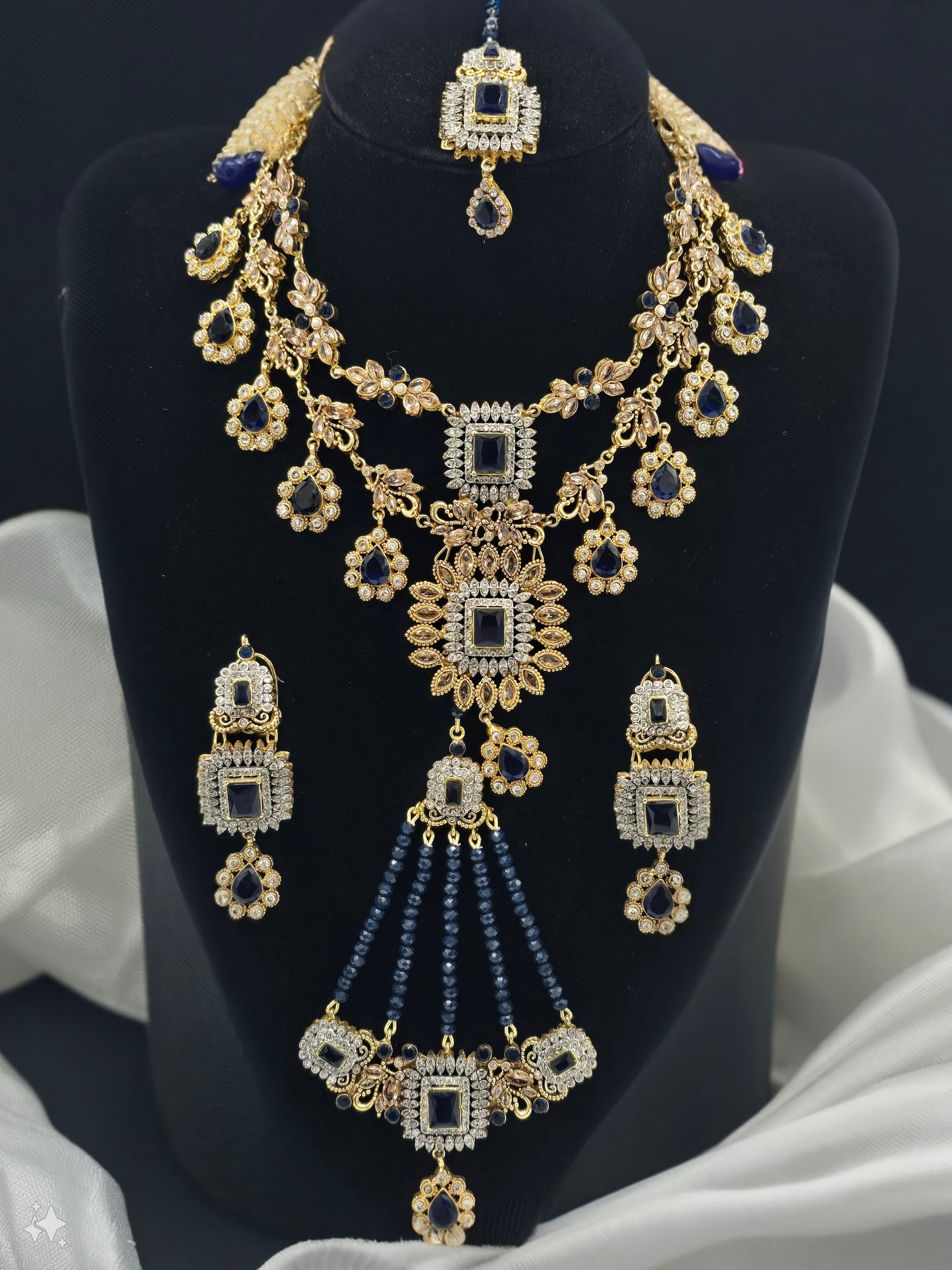 Mughal Princess Gold Sapphire