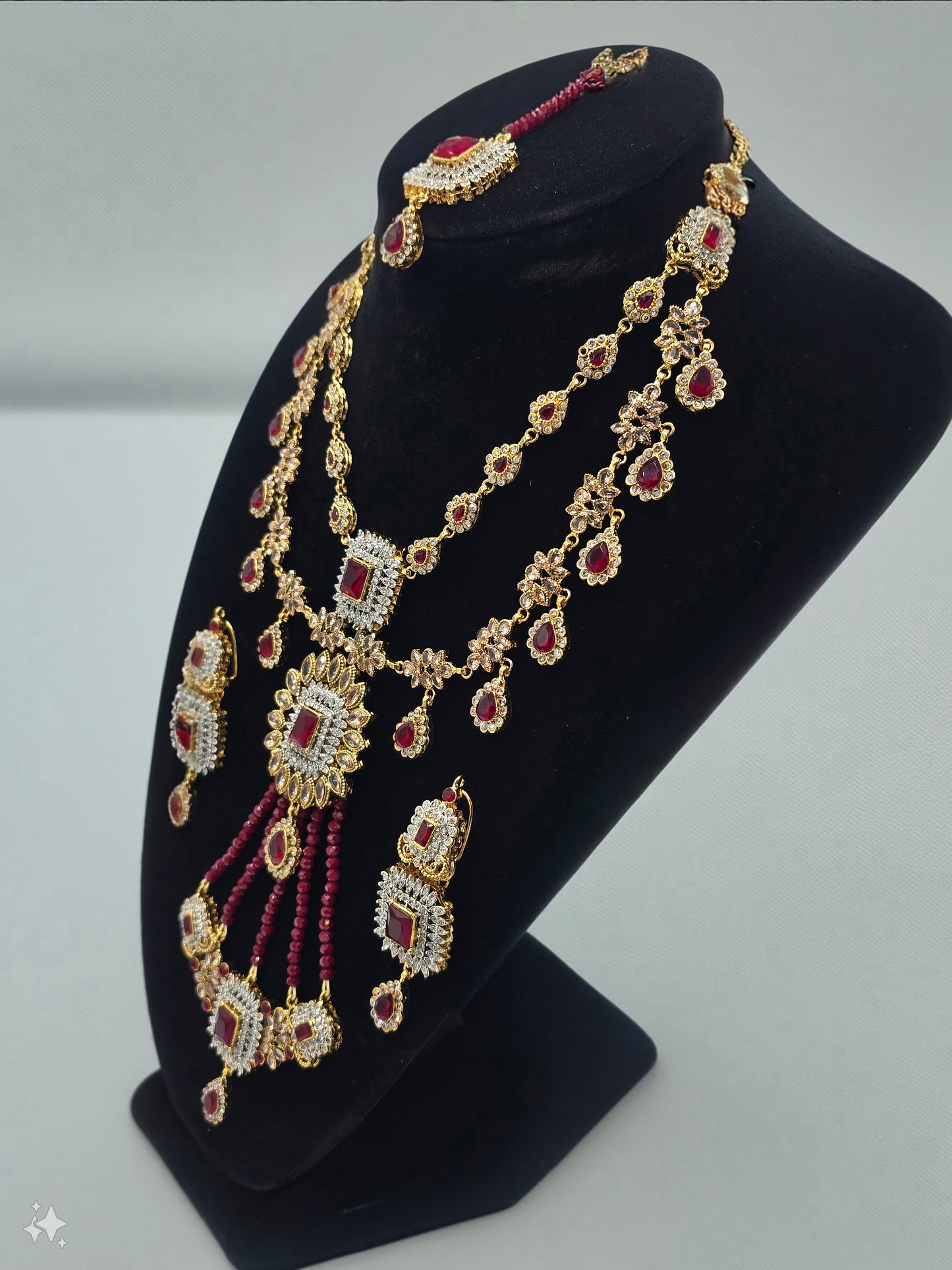 Mughal Princess Gold Ruby