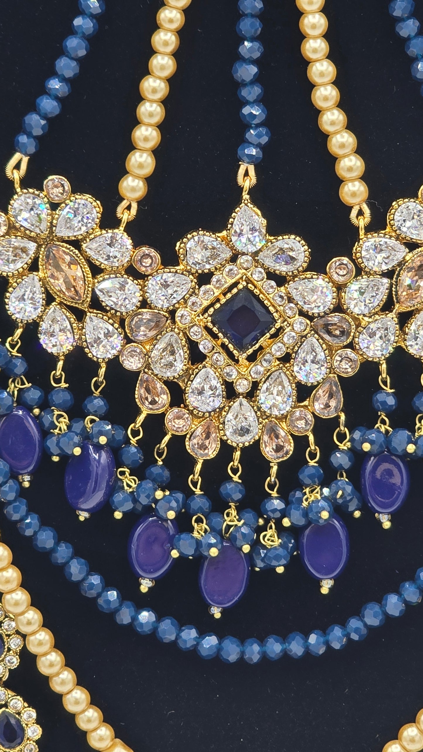 Rajasthani Dulhan Set Sapphire