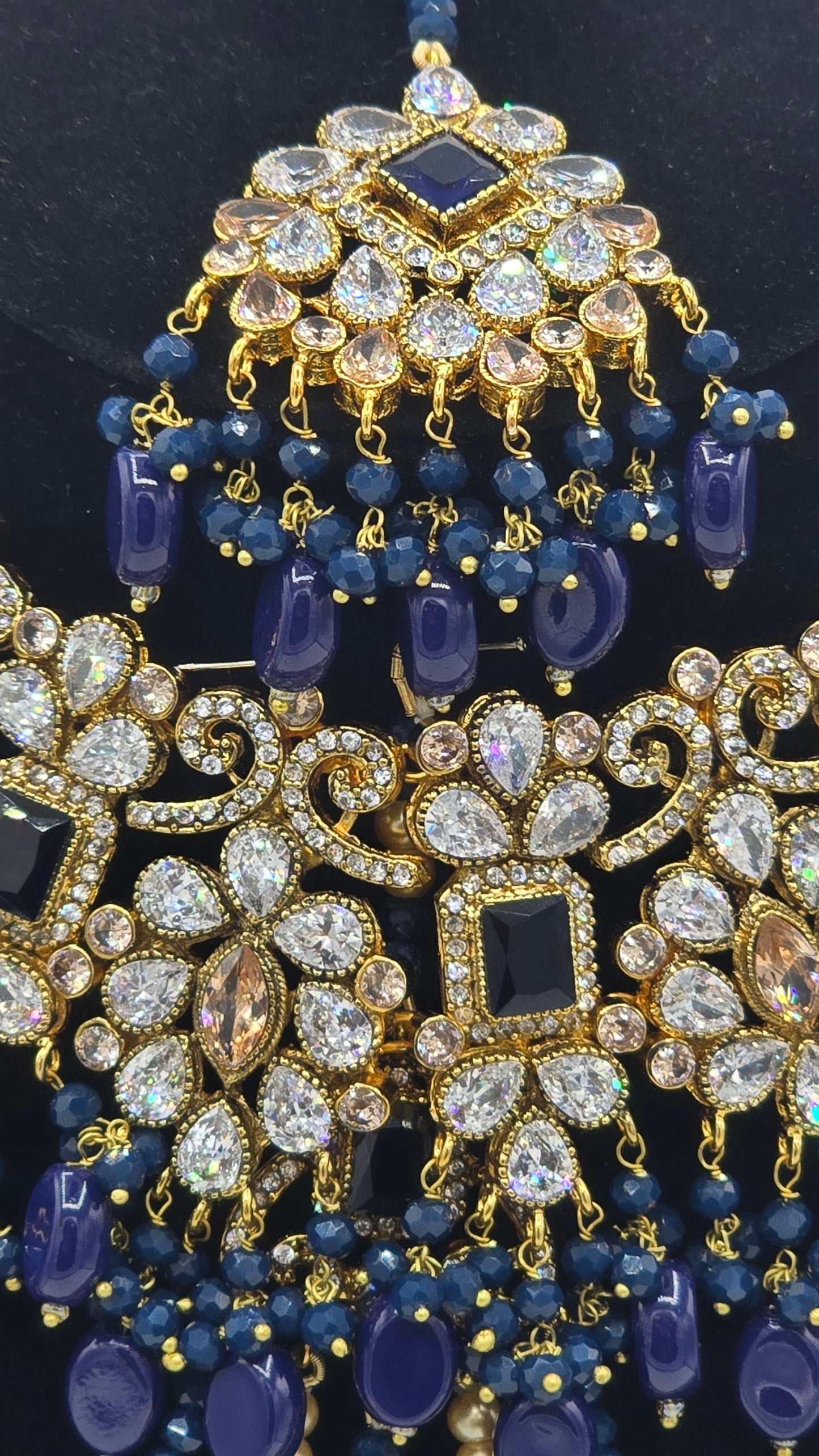 Rajasthani Dulhan Set Sapphire