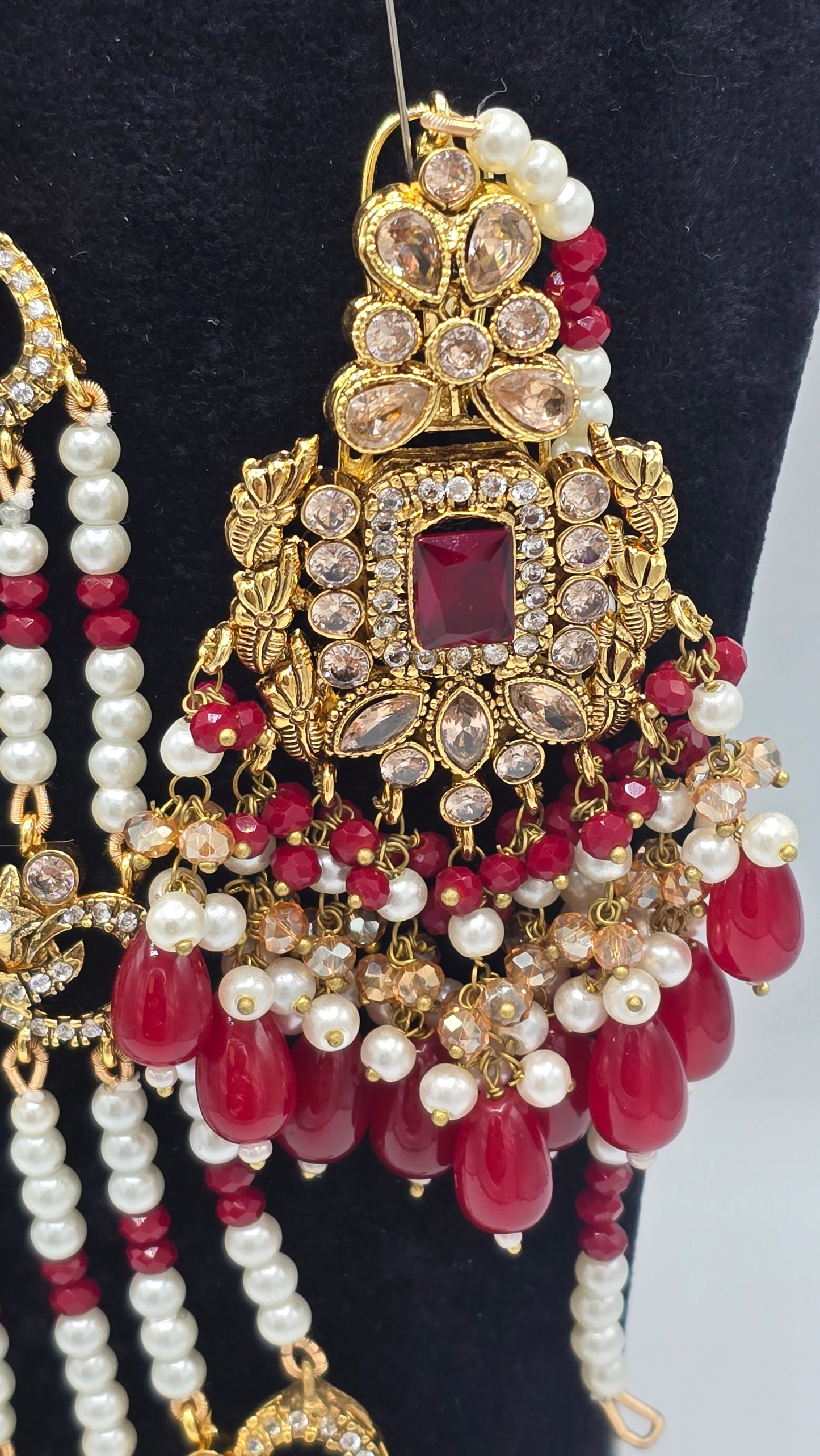 Rajasthani Bridal Set Ruby