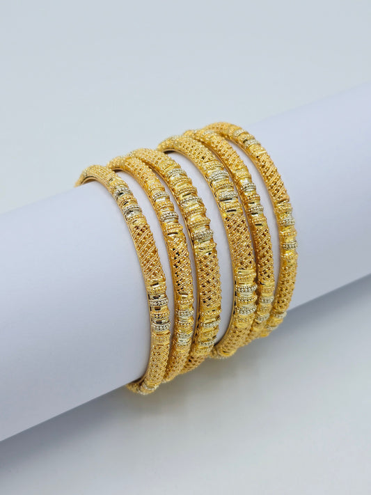 Gold Plated set of 6